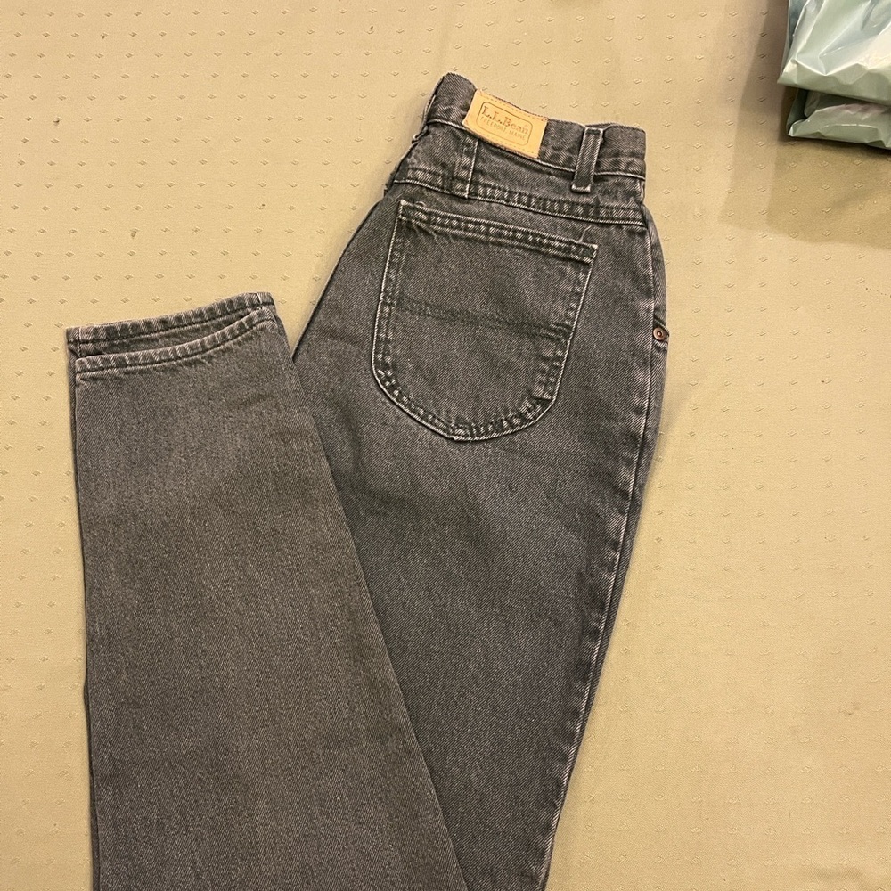 VINTAGE L.L. Bean Dark green Women's  Jeans SIZE 10